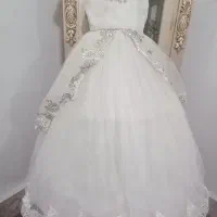 با سلام دو تا لباس عروس دخترانه بفروش میرسد|کفش و لباس بچه|مشهد, طرق|دیوار