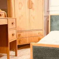 سرویس خواب نوجوان تمام چوب راش اقساط تا 6ماه|تخت و سرویس خواب|پردیس, شهرک صنعتی خرمدشت فاز ۷|دیوار