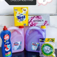 پک دستمال کاغذی و پودر و اسکاج بهداشتی و اقتصادی|مواد شوینده و دستمال کاغذی|مشهد, کشف|دیوار