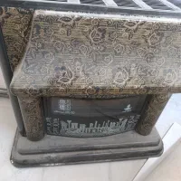 بخاری با دودکش در حد نو