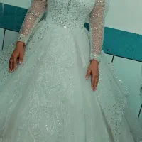 لباس عروس در حد نو قیمت فقط5000