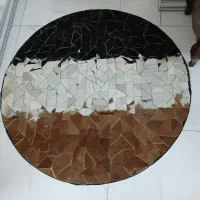 فرش دایره پوست