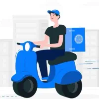 استخدام پیک موتوری و نیروی کار فست فود