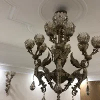 لوستر برنجی مدل فرشته|لوستر و چراغ آویز|تهران, جیحون|دیوار
