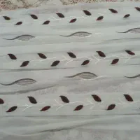 دو عدد پرده ۱۵۰ در ۱۸۰ بی عیب تمیز همراه پرده گیر