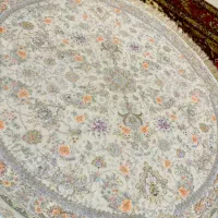 فرش پادری گرد و مستطیل در حد نو|پادری|تبریز, |دیوار