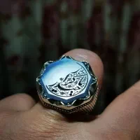 انگشتر خط استاد مداح رکاب دست ساز