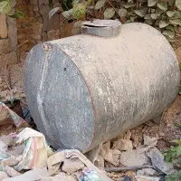 تانکر آب گالوانیزه ورق سنگین