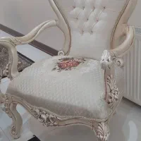 مبل استیل ۷ نفره و میز نهار خوری ۸ نفره|مبلمان خانگی و میز عسلی|تهران, شاهین|دیوار