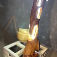 چراغ مطالعه چراغ خواب دکوری لوستر چوبی