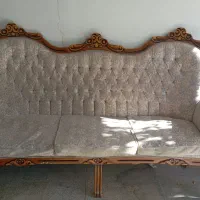 مبل استیل چوب راش ۷نفره|مبلمان خانگی و میز عسلی|مشهد, زیرکن|دیوار