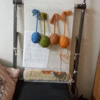 تابلوفرش نیمه بافت با نخ ابریشم|تابلو فرش|مشهد, آپارتمان های مرتفع|دیوار