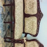 مبل هفت نفره در حد نو نیم استیل
