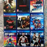 Hitman 3 Mafia1 UFC2 Ark Infamous Just Dance Cause