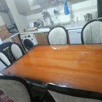 میز 6نفره لوکس|میز و صندلی غذاخوری|تربت‌حیدریه, سرمحله|دیوار