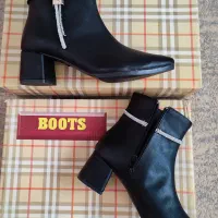 نیم بوت چرم نو