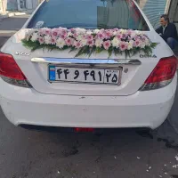 تزیین ماشین عروس دسته گل عروس بله برون|خدمات پذیرایی، مراسم|باغستان, |دیوار