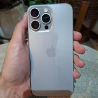 آیفون 15pro max 256 رنگ تیتانیوم zaa|موبایل|کرج, عظیمیه|دیوار