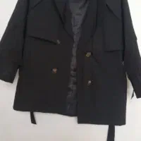 بارونی مشکی وزیتونی سایز۲