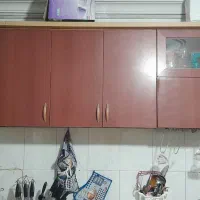 کابینت ام دی اف با سینک و اجاق گاز
