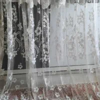 پرده حریر و گیپور|پرده، رانر، رومیزی|رشت, حاجی آباد|دیوار