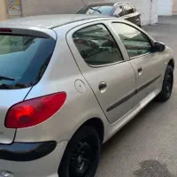 206 فرانسه 84 دو ایربگ ABS مانیتور دار بدون خط وخش|خودرو سواری و وانت|قائم‌شهر, |دیوار