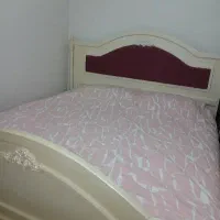 تخت خواب+میزآینه+پاتختی
