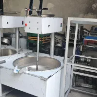 دستگاه سرخ کن سبزی و پیاز همزن و پخت داغزن