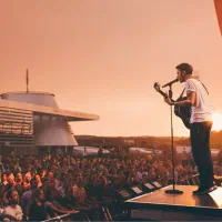 خواننده و نوازنده گیتار