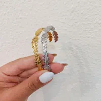 بنگل استیل/استیل/دستبند/زیورالات/بافت|بدلیجات|شاهرود, |دیوار