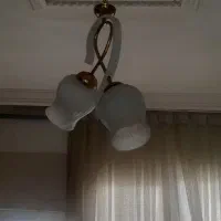 دوعددلوستر ۴شاخه پذیرایی ویه عدداشپزخانه|لوستر و چراغ آویز|بومهن, |دیوار