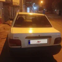 پراید مدل ۹۰ بدون رنگ خط وخش داره سالم به شرط