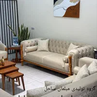 تولیدی مبل راحتی چستر جدید مدل الیا 8نفره شرکتی|مبلمان خانگی و میز عسلی|هشتگرد, |دیوار