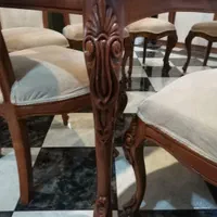 مبلمان 8 نفره،میز ناهارخوری با میزبان از چوب اعلا|مبلمان خانگی و میز عسلی|تهران, یوسف‌آباد|دیوار