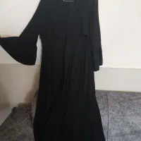 مانتو عبایی مشکی
