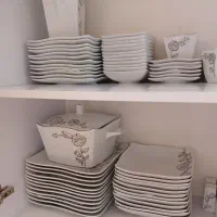 چینی گل برجسته پردیس|ظروف سرو و پذیرایی|سنندج, |دیوار