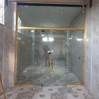 شیشه سکوریت کرکره برقی جک پارکینگ شیشه اکاردئون