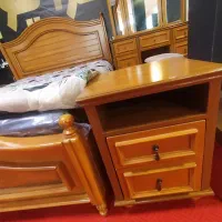 تولیدکننده تختخواب چوب شایان حذف واسطه تشک دونفره|تخت و سرویس خواب|مشهد, دریادل|دیوار