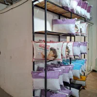 4 عدد قفسه ترکیبی پروفیل و چوب به ابعاد 200 ×260|فروشگاه و مغازه|کرج, گلستان|دیوار