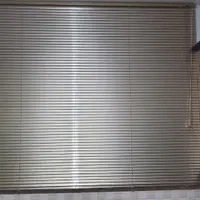 پرده کرکره فلزی رنگ بژ