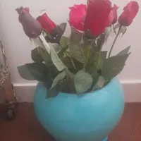 گل و گلدان سرامیکی