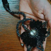 گل های منجوق بافت|لباس|مشهد, امیر|دیوار