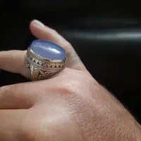 انگشتر نقره. خوش دست و مردونه و شیک