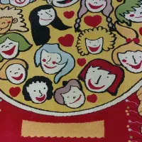 فرش ۶ متری،۲ در ۳ ، در حد نو