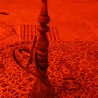 قلیون تنه چوبی نو