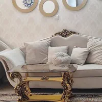 مبل۱۲ نفره به همراه میز عسلی و جلو مبلی