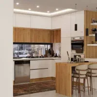 تیم حرفه ای مجموعه کابینت پیش ساخته سفارشی کد۴7|مصالح و تجهیزات ساختمان|شیراز, کوشک میدان|دیوار