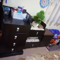 سرویس خواب دو نفره فندقی|تخت و سرویس خواب|تهران, قاسم‌آباد|دیوار