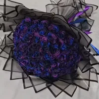 دسته گل روبانی جاودان