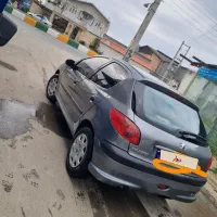 پژو۲۰۶ تیپ۳ مدل ۹۱خاکستری